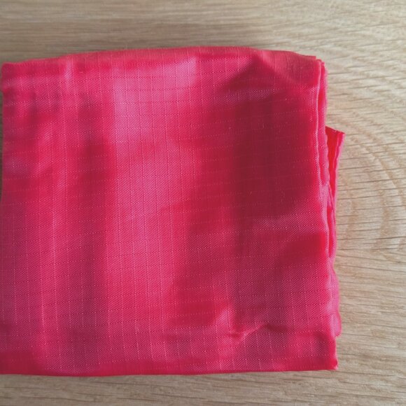 Trader Joe's Canvas Micro Tote with Grocery Bag, Red - Picture 8 of 15